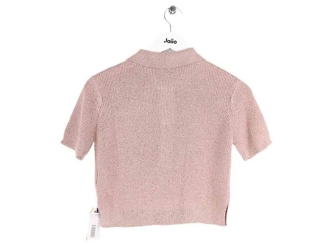Top de viscosa beige Alexandra Golovanoff S - vista 3