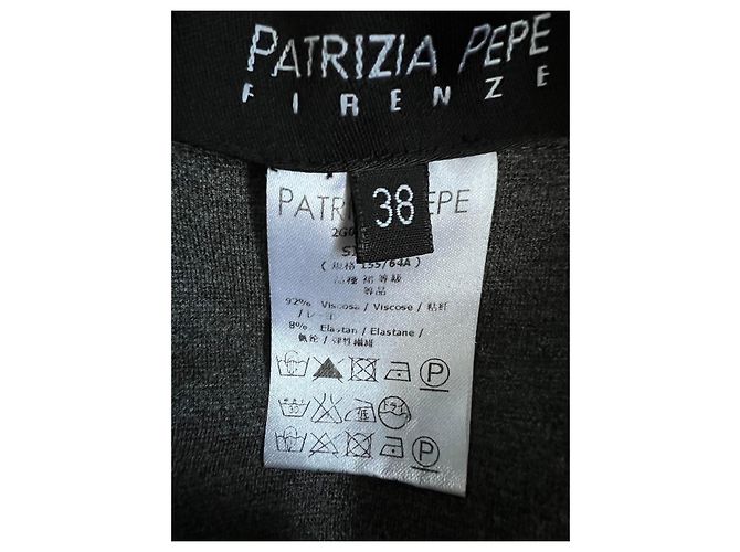Falda con volantes gris Patrizia Pepe - vista 3