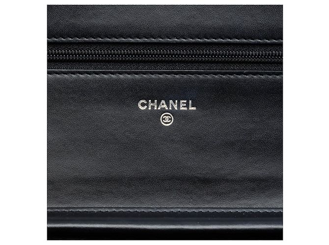 Bolsa crossbody Chanel Quilted Patent Golden Class Wallet on Chain preta Preto - vista 5