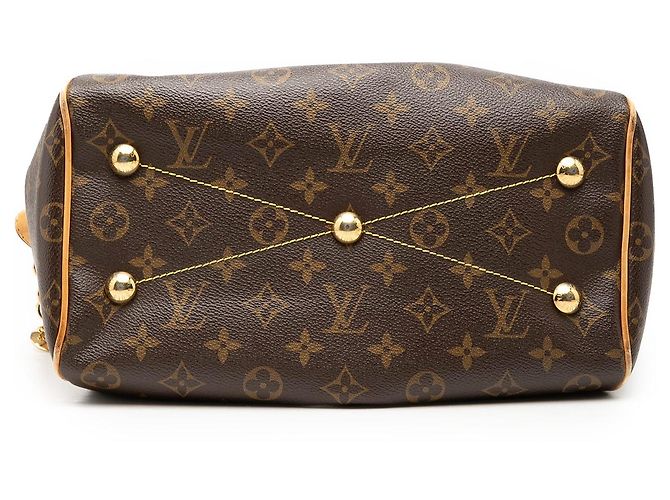 Borsa Louis Vuitton Monogram Tivoli PM Marrone - vista 3