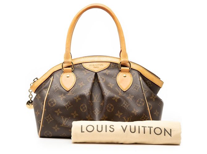 Borsa Louis Vuitton Monogram Tivoli PM Marrone - vista 9