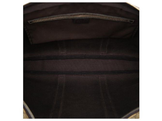Bolso de negocios Gucci GG Supreme marrón Castaño - vista 4
