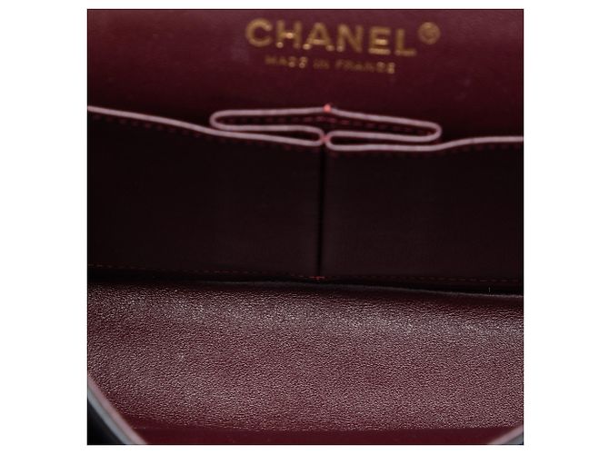 Borsa a tracolla Chanel Small Classic Double Flap in pelle di agnello nera Nero - vista 4