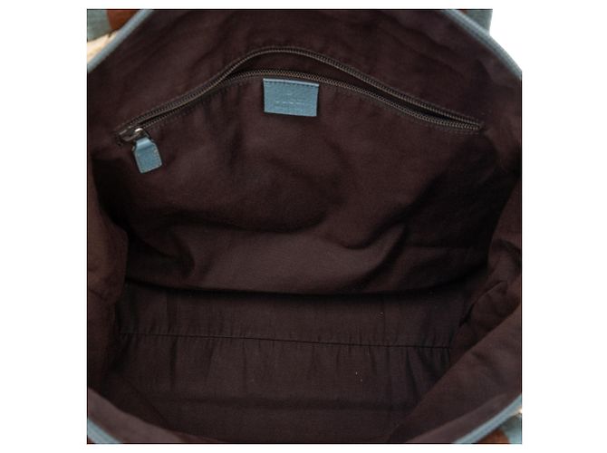 Beige Gucci GG Canvas Web Vertical Tote - Ansicht 4