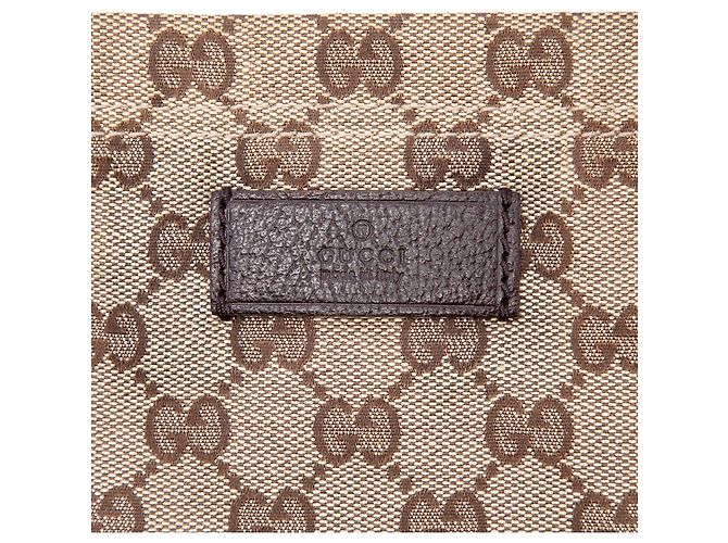 Tote Gucci GG Canvas Web Beige - vista 5