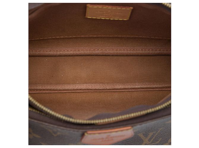 Borsa Satchel Louis Vuitton Monogram Multi Pochette Accessoires Marrone - vista 4