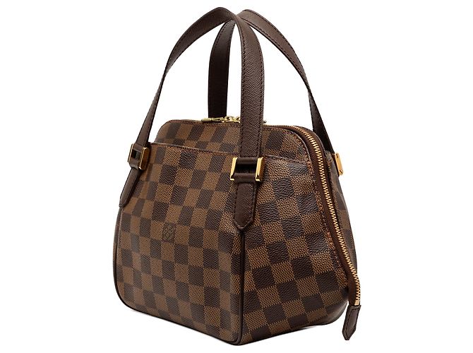 Borsa a mano Louis Vuitton Damier Ebene Belem PM Marrone - vista 2