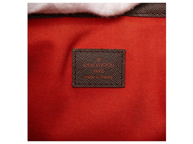 Borsa a mano Louis Vuitton Damier Ebene Belem PM Marrone - vista 5