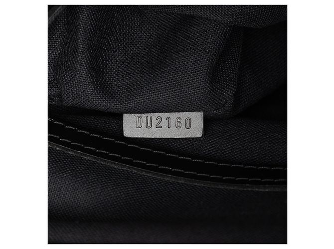 Borsa Satchel Louis Vuitton Damier Graphite Tadao Nera Nero - vista 6