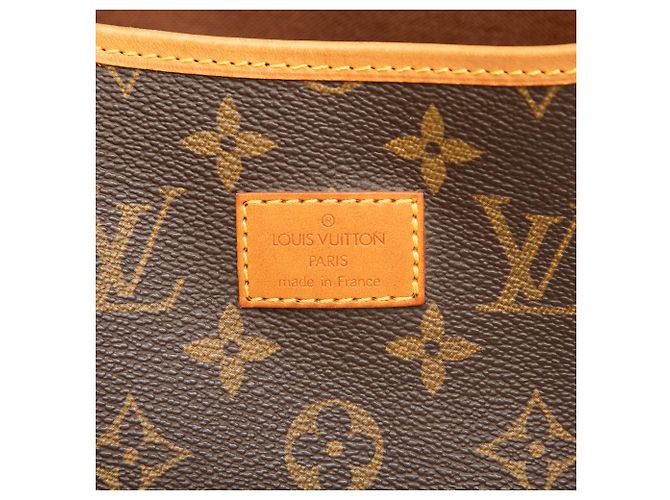 Borsa a tracolla Louis Vuitton Monogram Saumur 35 Marrone - vista 5