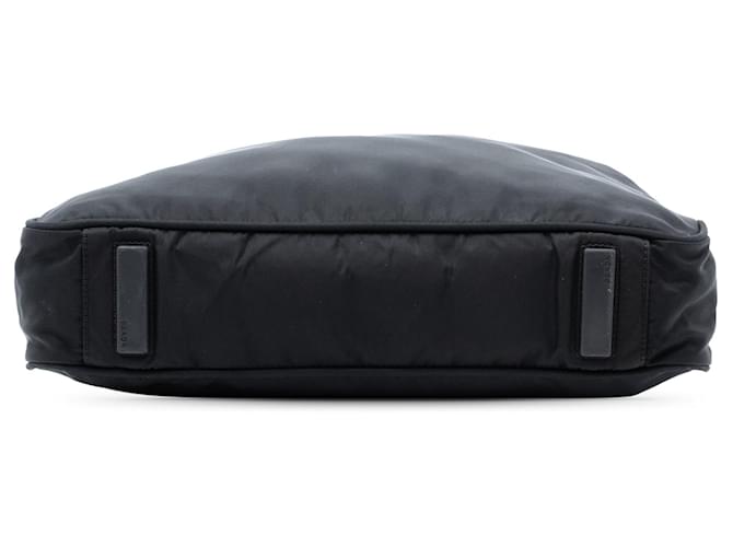 Borsa Tote Prada Tessuto Nera Nero - vista 3