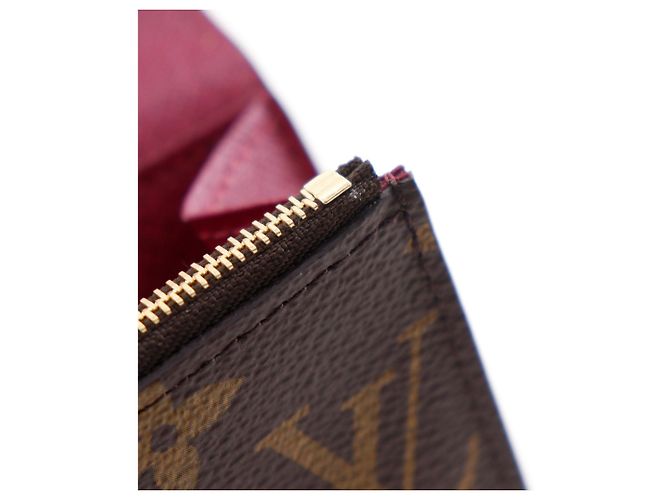 Monedero Louis Vuitton Monogram Rosalie Marrón Castaño - vista 7