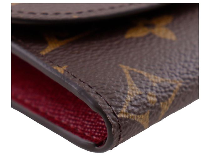 Monedero Louis Vuitton Monogram Rosalie Marrón Castaño - vista 9