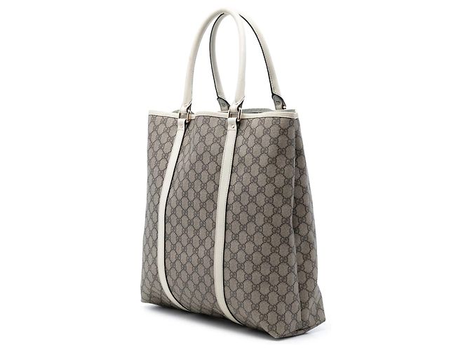 Tote Verticale Gucci GG Supreme Joy Beige - vista 2