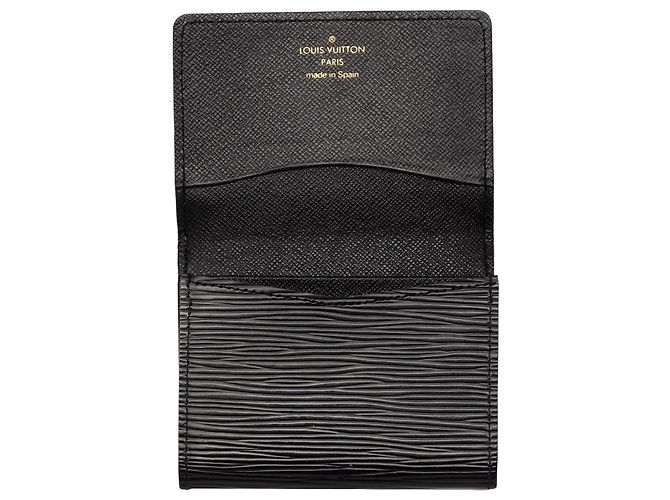 Louis Vuitton Epi Visitenkartenetui Envelope Schwarz - Ansicht 7