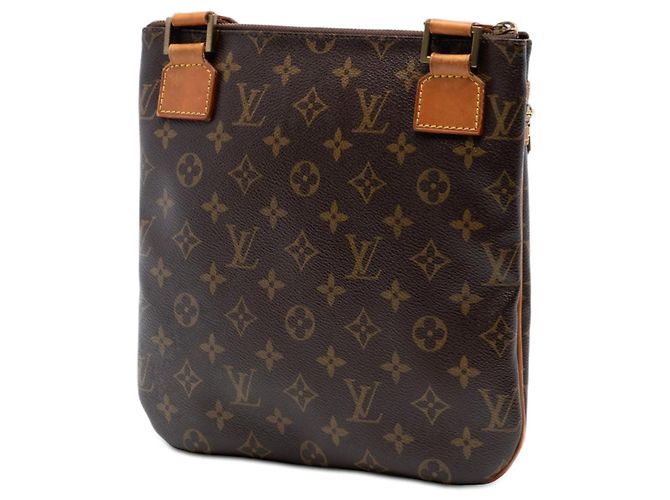 Bolso bandolera Louis Vuitton Monogram Bosphore Pochette Marrón Castaño - vista 2