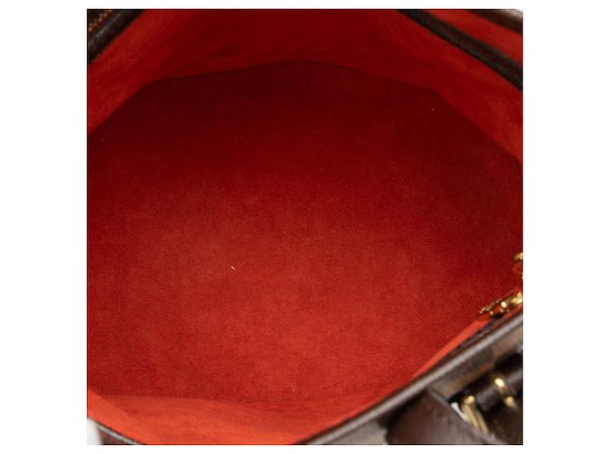 Bucket Borsa a secchiello Louis Vuitton Damier Ebene Marais Marrone - vista 4