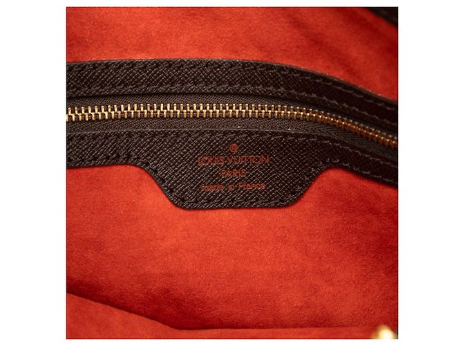 Bucket Borsa a secchiello Louis Vuitton Damier Ebene Marais Marrone - vista 5