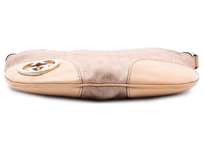 Borsa a tracolla Gucci GG Canvas Lovely marrone - vista 3