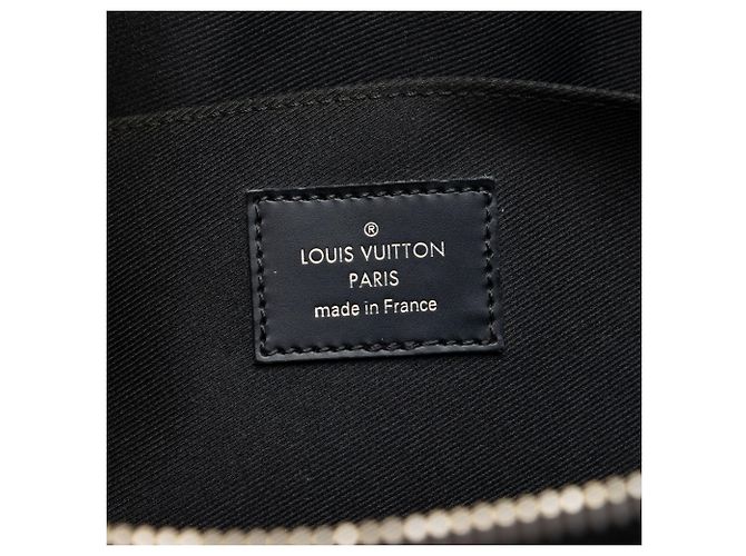 Borsa a pochette Louis Vuitton Damier Graphite Pochette Jour GM nera Nero - vista 5