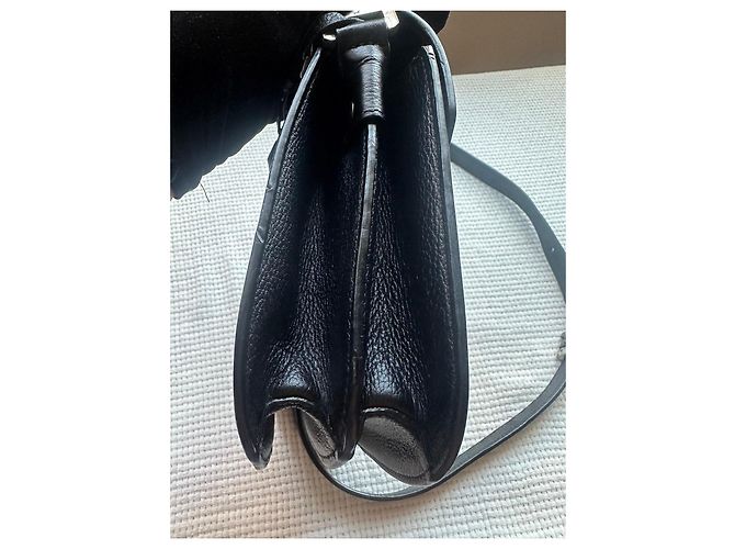 Borsa a tracolla Tracy in pelle nera MCM Nero - vista 10