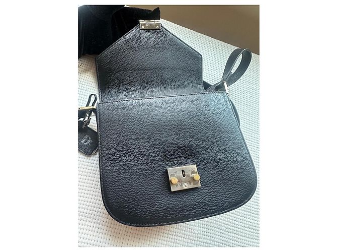 Borsa a tracolla Tracy in pelle nera MCM Nero - vista 13