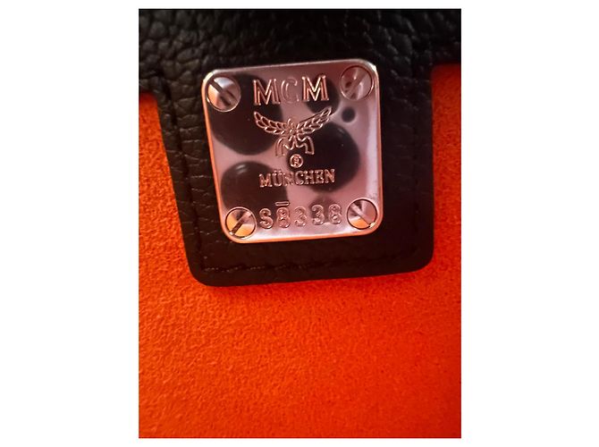 Borsa a tracolla Tracy in pelle nera MCM Nero - vista 15