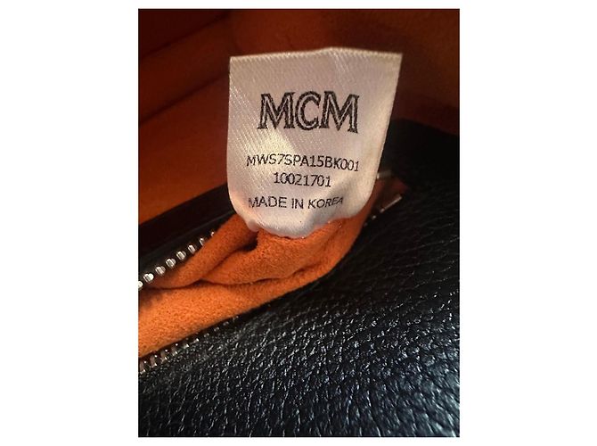 Borsa a tracolla Tracy in pelle nera MCM Nero - vista 17