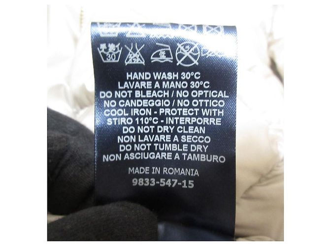 Autre Marque Abrigo largo de plumón con piel de zorro Herno Castaño - vista 12