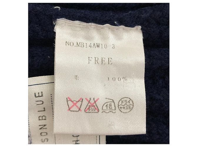 Autre Marque MADISONBLUE Strick-Snood Blau Marineblau - Ansicht 5