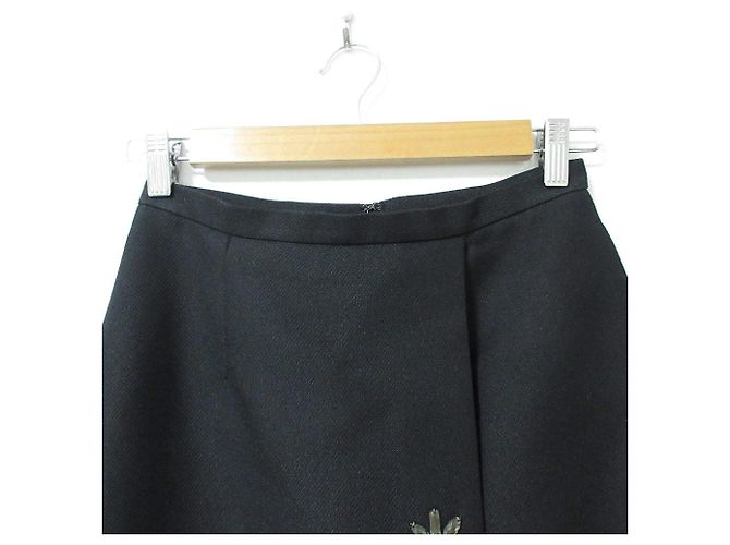 Autre Marque Minifalda Loulou Willoughby Beads Negro - vista 3