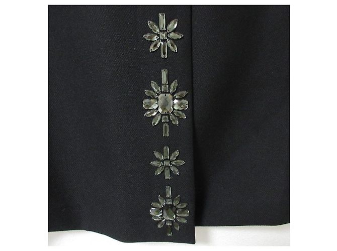 Autre Marque Minifalda Loulou Willoughby Beads Negro - vista 4