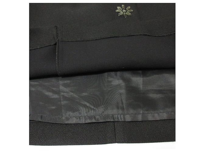 Autre Marque Minifalda Loulou Willoughby Beads Negro - vista 6