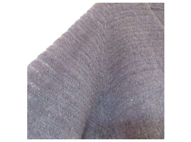 Autre Marque DAKS kurzer Strickcardigan Schwarz - Ansicht 4