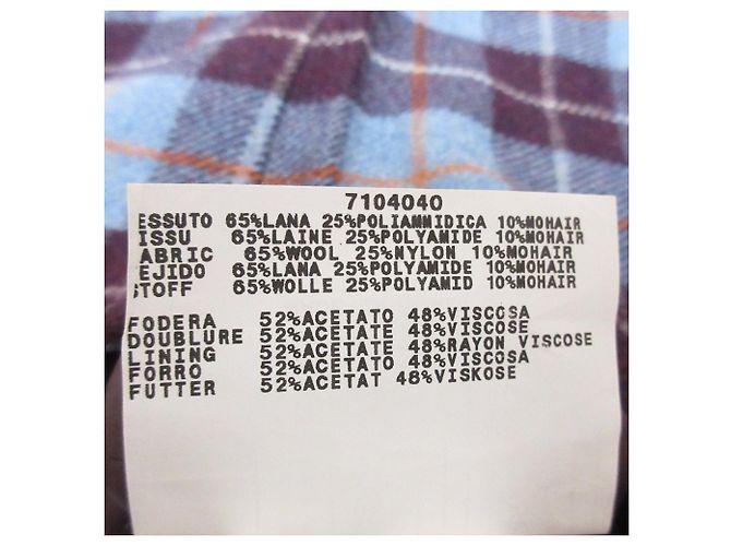Autre Marque Falda Max＆co de mezcla de lana y mohair Púrpura - vista 9