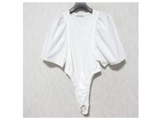 Autre Marque Bodysuit superpuesto Like de SELENAHELIOS Blanco - vista 3