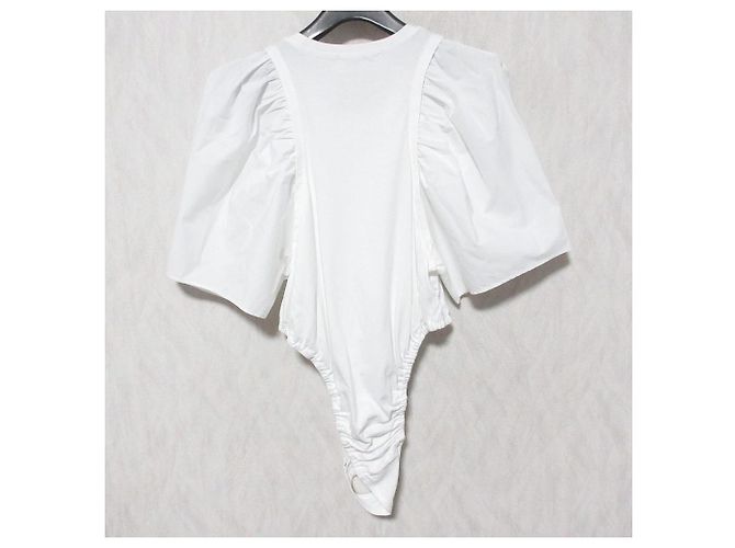 Autre Marque Bodysuit superpuesto Like de SELENAHELIOS Blanco - vista 4