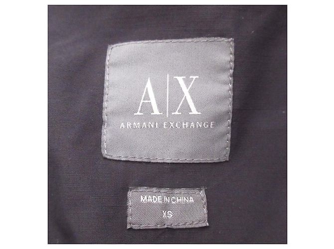 Abrigo Balloon de doble botonadura Armani Exchange Negro - vista 7