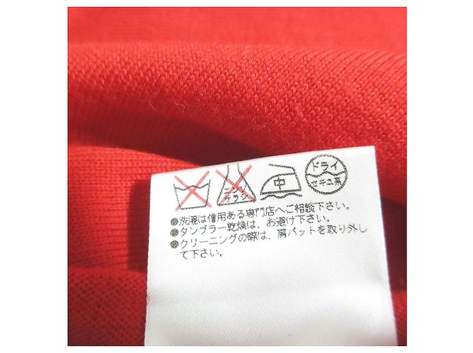 Autre Marque FOXEY BOUTIQUE Stricktop mit V-Ausschnitt Rot - Ansicht 7