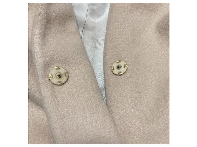 Autre Marque Abrigo largo sin cuello INED Beige - vista 7