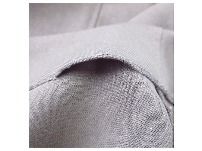Autre Marque Sandro Kleid mit gerafftem Kragen Schwarz - Ansicht 12