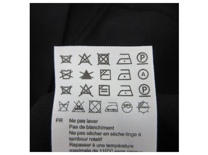 Autre Marque Sandro Kleid mit gerafftem Kragen Schwarz - Ansicht 9