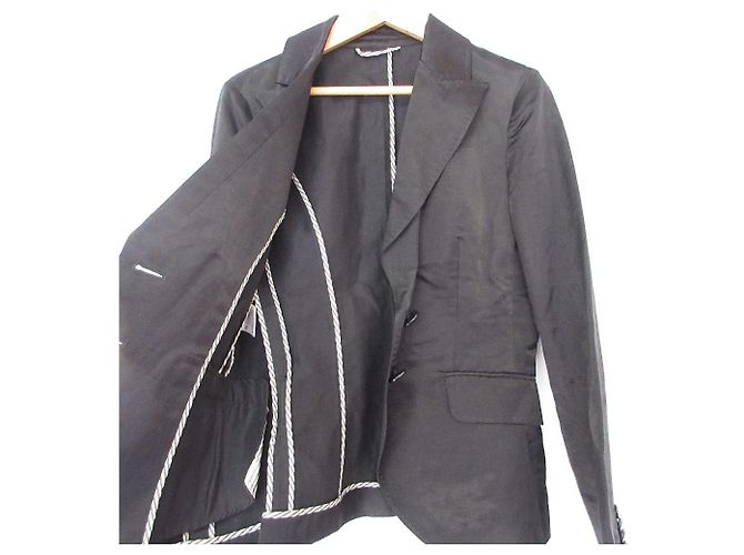 Autre Marque Chaqueta entallada de lino Etro Negro - vista 3
