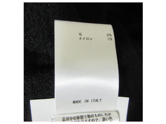 Jil Sander Strick-Maxikleid Schwarz - Ansicht 6