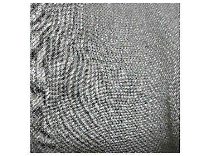Autre Marque Leinen-Hemdkleid Y's for living Grün Khaki - Ansicht 10