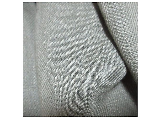 Autre Marque Leinen-Hemdkleid Y's for living Grün Khaki - Ansicht 11