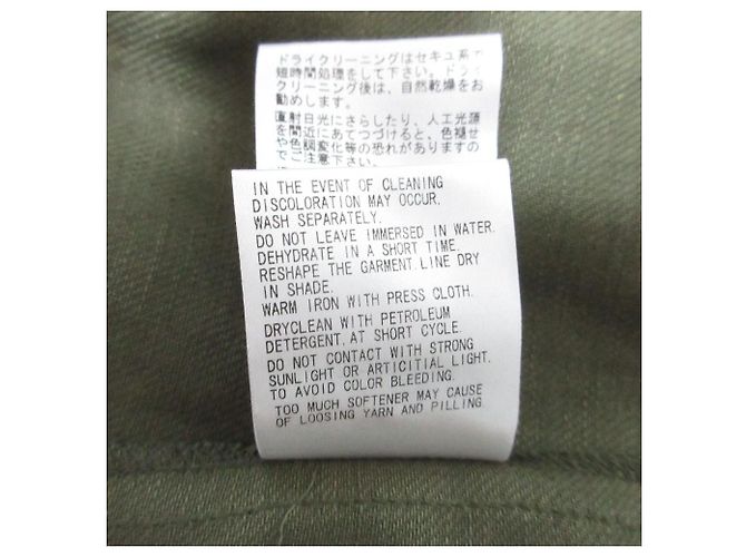 Autre Marque Leinen-Hemdkleid Y's for living Grün Khaki - Ansicht 9