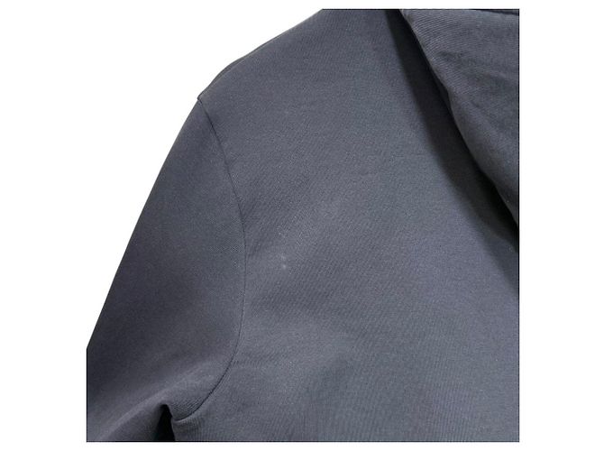 Sudadera con capucha de Double Jersey con logo EA grabado Emporio Armani Azul Azul marino - vista 4