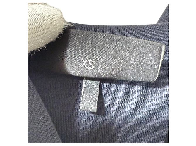 Sudadera con capucha de Double Jersey con logo EA grabado Emporio Armani Azul Azul marino - vista 6
