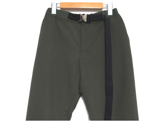 Sacai Anzugshose Grün Khaki - Ansicht 3